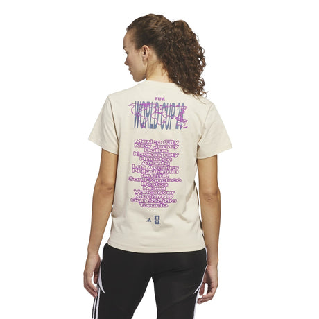 adidas Women's FIFA World Cup 26 Tour Graphic T-Shirt-2