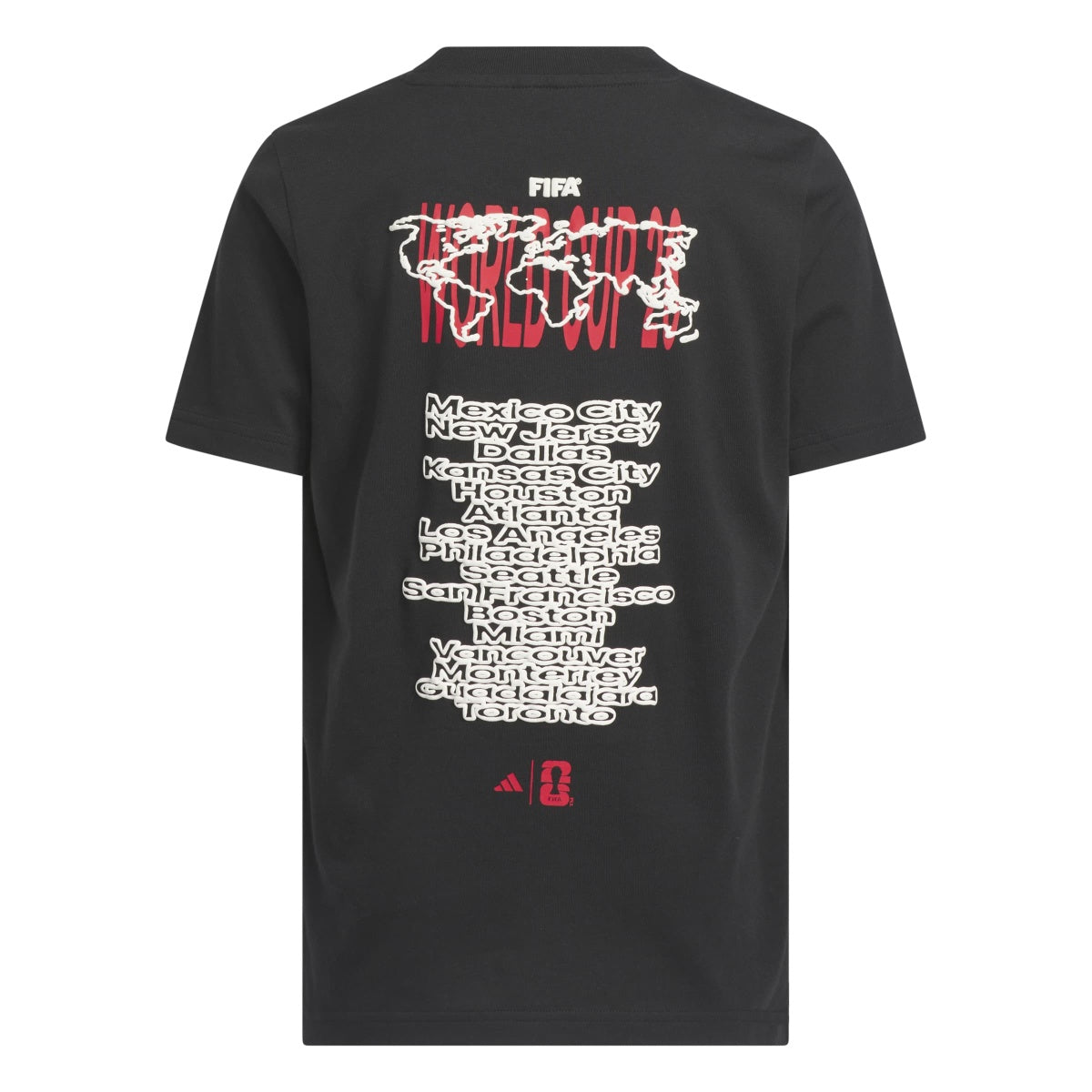 adidas Youth FIFA World Cup 26 Tour Graphic T-Shirt Junior-2