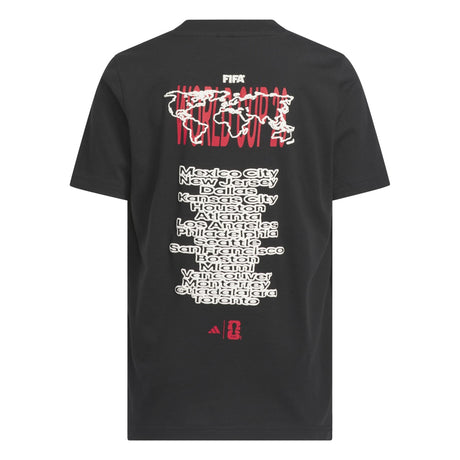 adidas Youth FIFA World Cup 26 Tour Graphic T-Shirt Junior-2