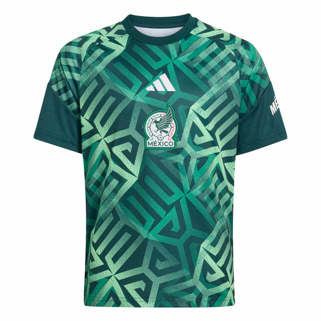 adidas Youth Mexico 26 Home Pre Match Jersey-1