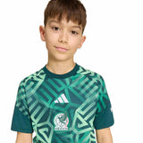 adidas Youth Mexico 26 Home Pre Match Jersey-6