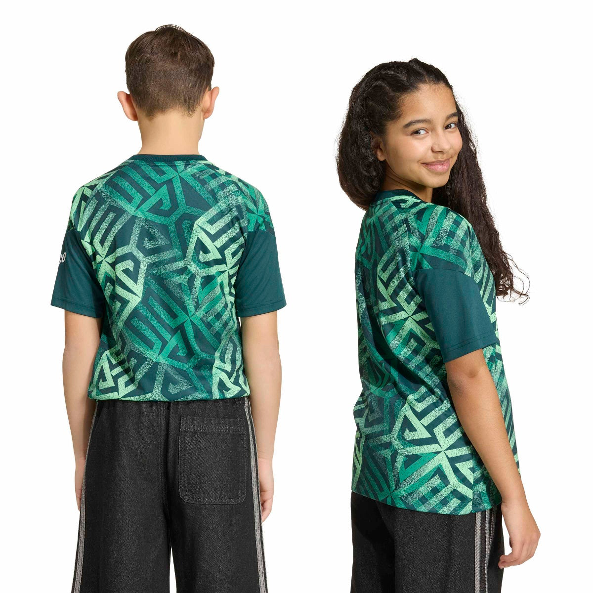 adidas Youth Mexico 26 Home Pre Match Jersey-8