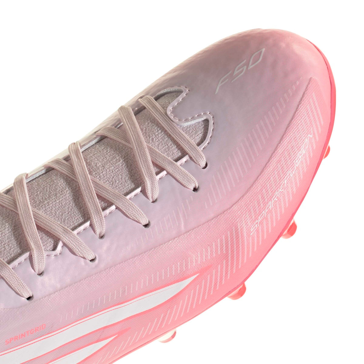 7/8 adidas Women's F50 Sparkfusion League Mid Cut FG/AG Soccer Cleats-8