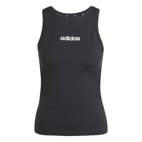 adidas Women's Essentials Linear Slim Cotton Tank-1