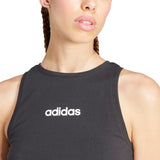 adidas Women's Essentials Linear Slim Cotton Tank-7