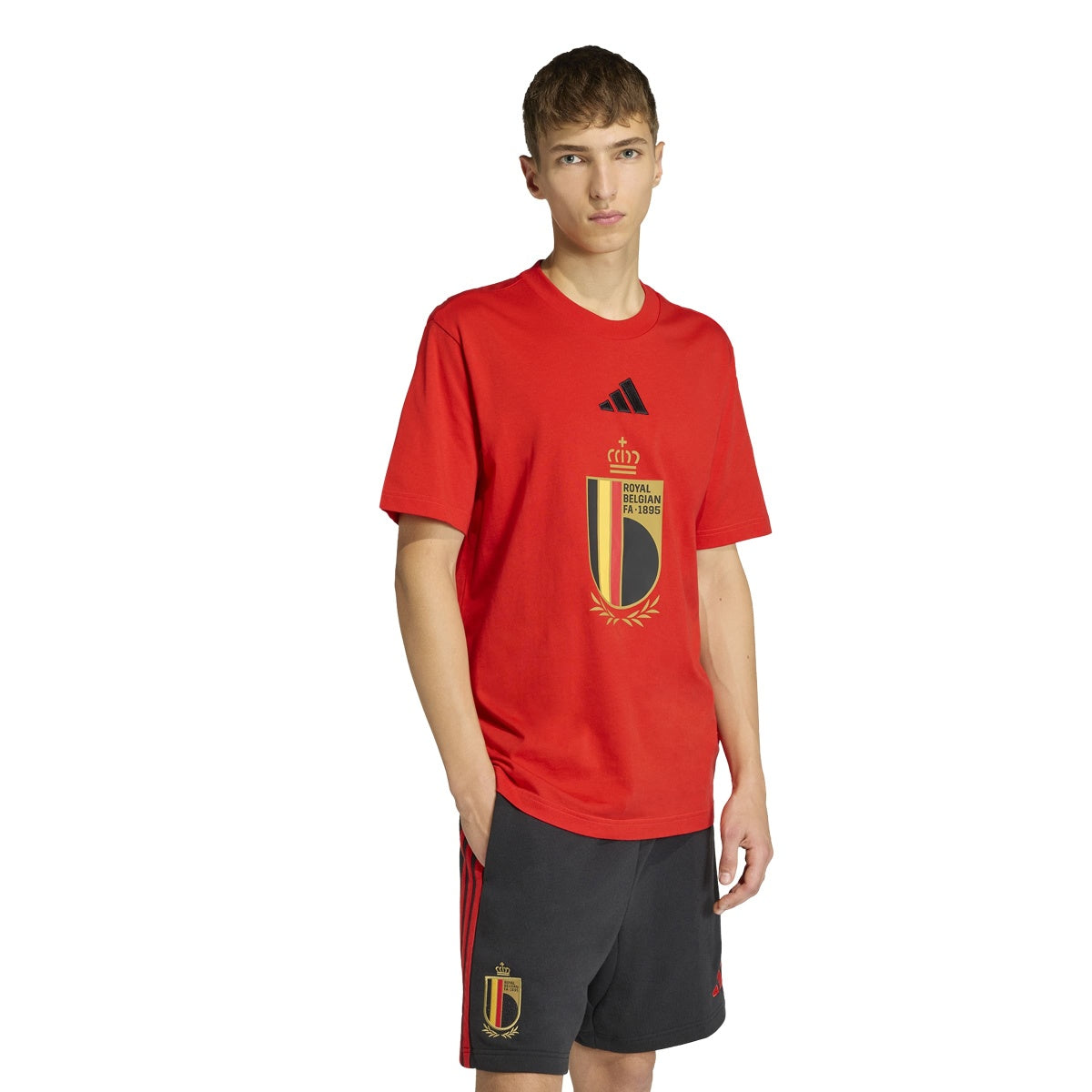 adidas Men's Belgium Dna Graphic T-Shirt-2