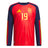 adidas Men's Spain 26 Home Authentic Long Sleeve Jersey-1