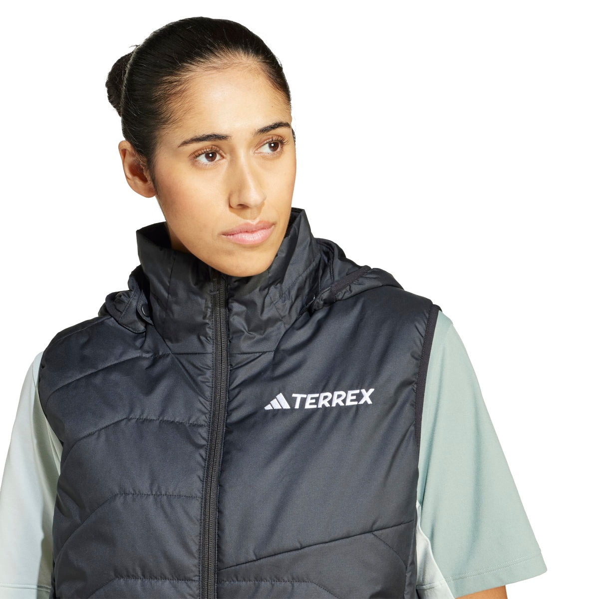 adidas Women's Terrex Multi Climawarm Insulated Hooded Vest-5