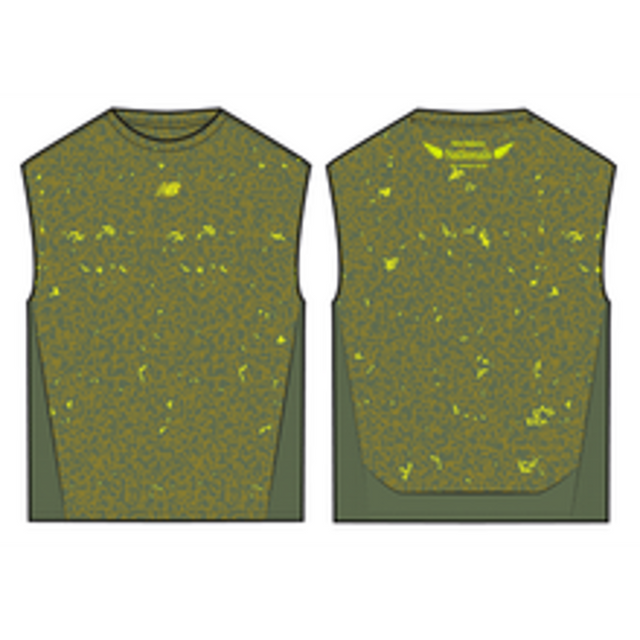 New Balance Men's Nationals Outdoor Printed Fast Days Tank