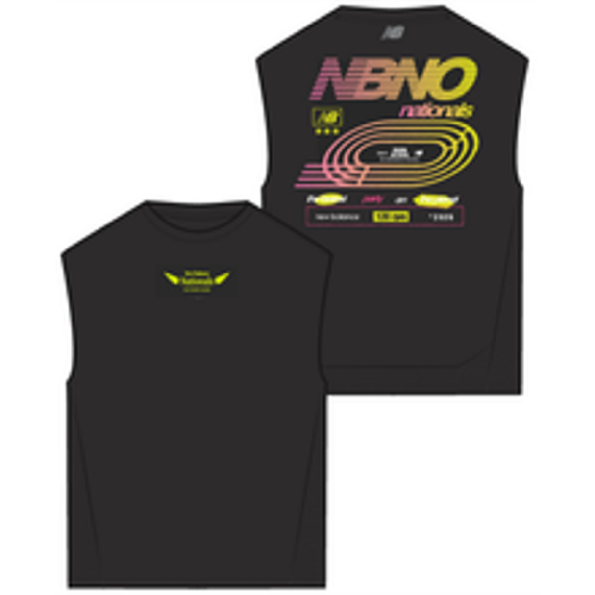 New Balance Men's Nationals Outdoor Fast Days Tank
