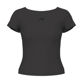 New Balance Women's Open-Back Fitted T-Shirt