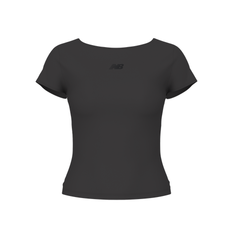 New Balance Women's Open-Back Fitted T-Shirt
