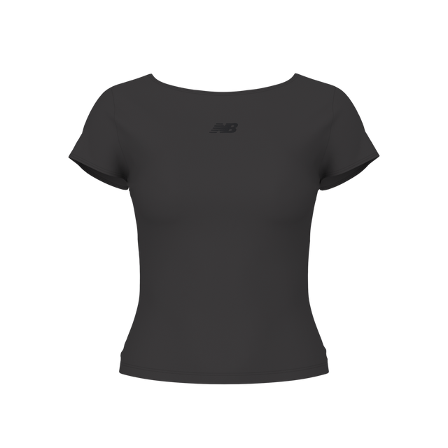 New Balance Women's Open-Back Fitted T-Shirt
