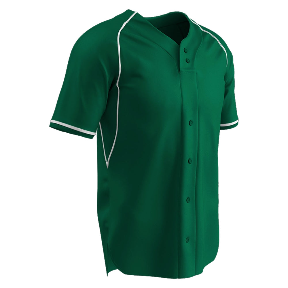 Champro Youth Cycle Dri-Gear 2 Button Faux Baseball Jersey