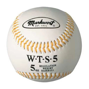 Markwort 5oz Weighted Synthetic Leather Baseball