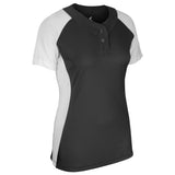 Champro Girl's Infinite 2-Button Softball Jersey