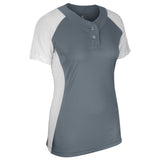 Champro Girl's Infinite 2-Button Softball Jersey