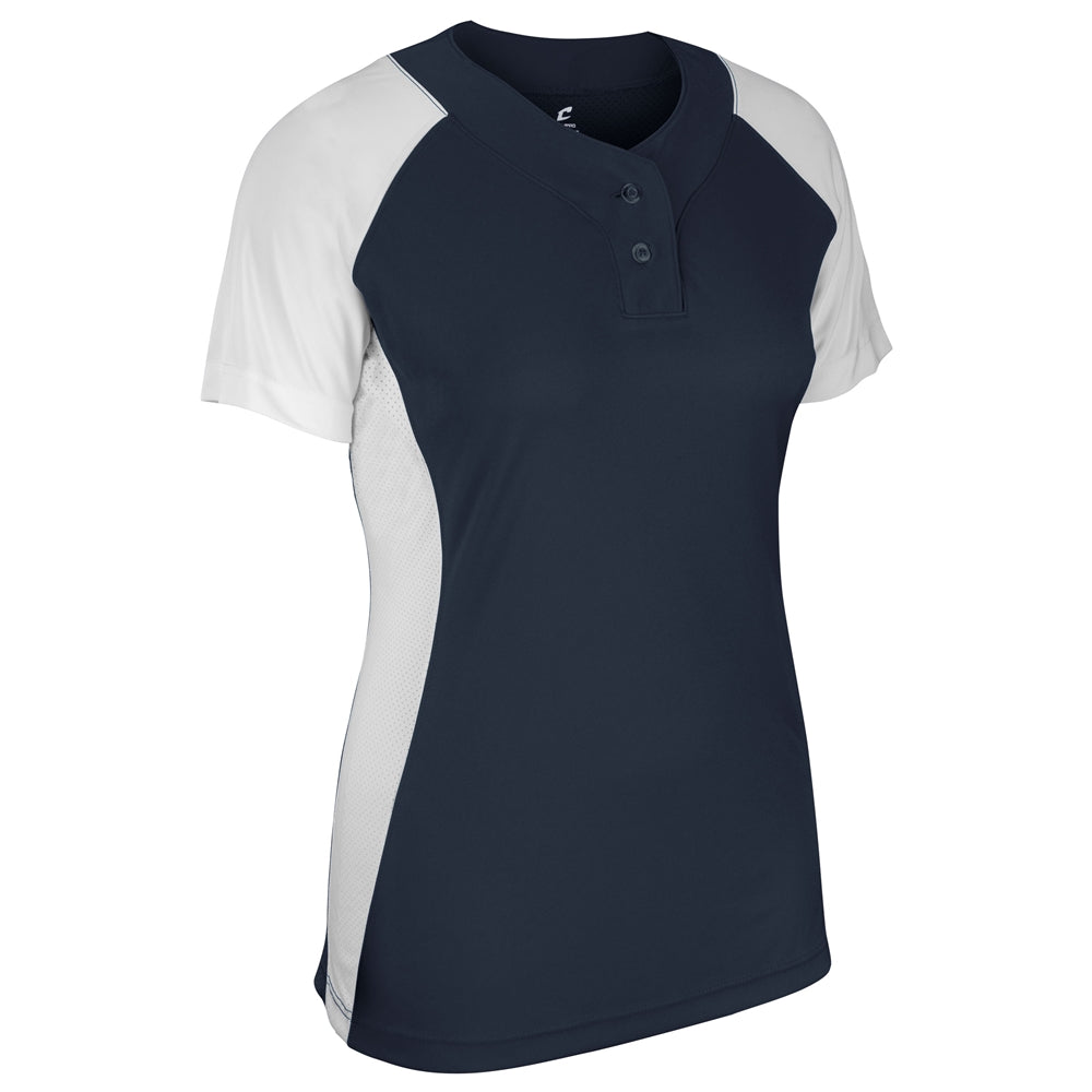 Champro Girl's Infinite 2-Button Softball Jersey