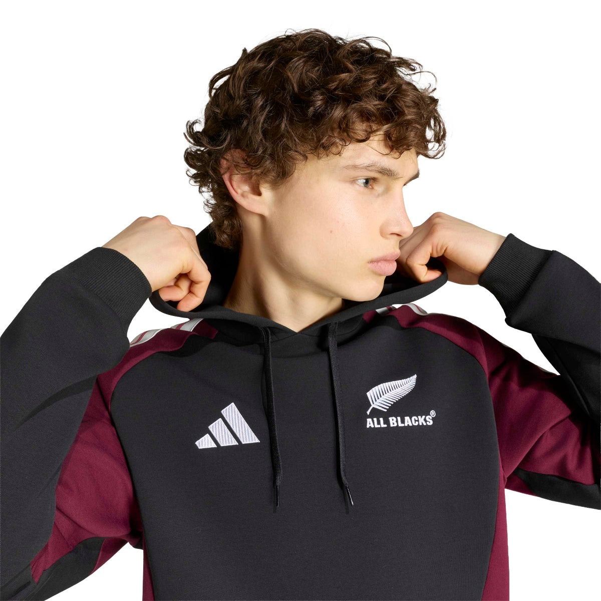 adidas Men's All Blacks Hoody-5