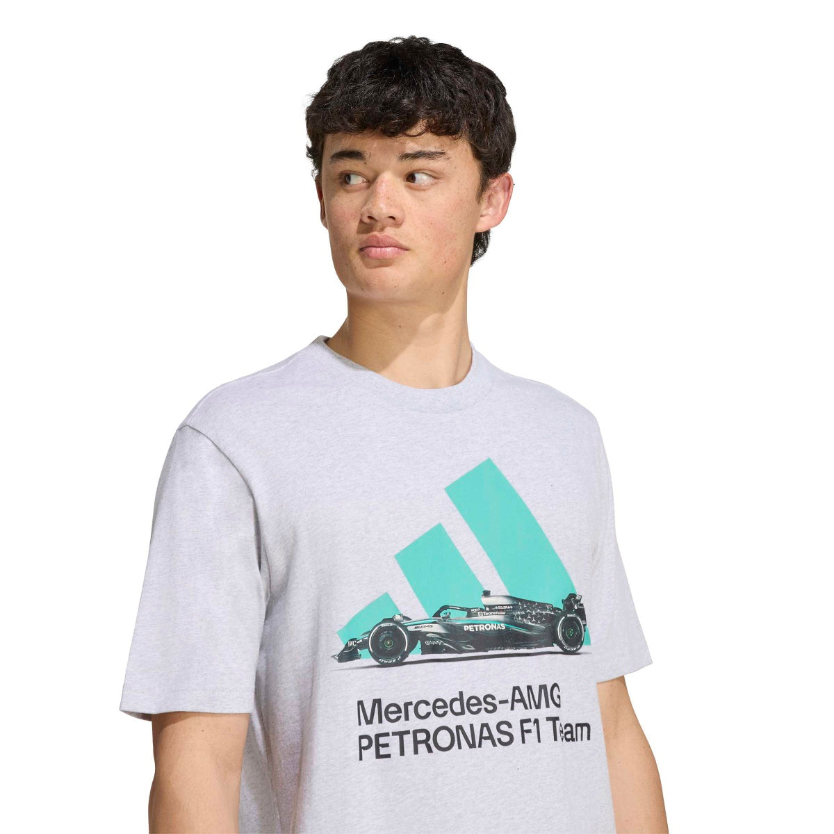 adidas Men's Mercedes-Amg Petronas Formula 1 Team Graphic Tee-5