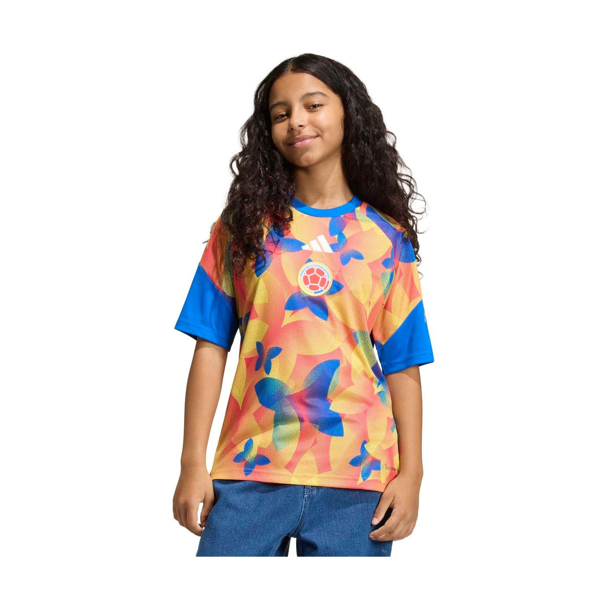 adidas Youth Colombia 26 Home Pre Match Jersey-1
