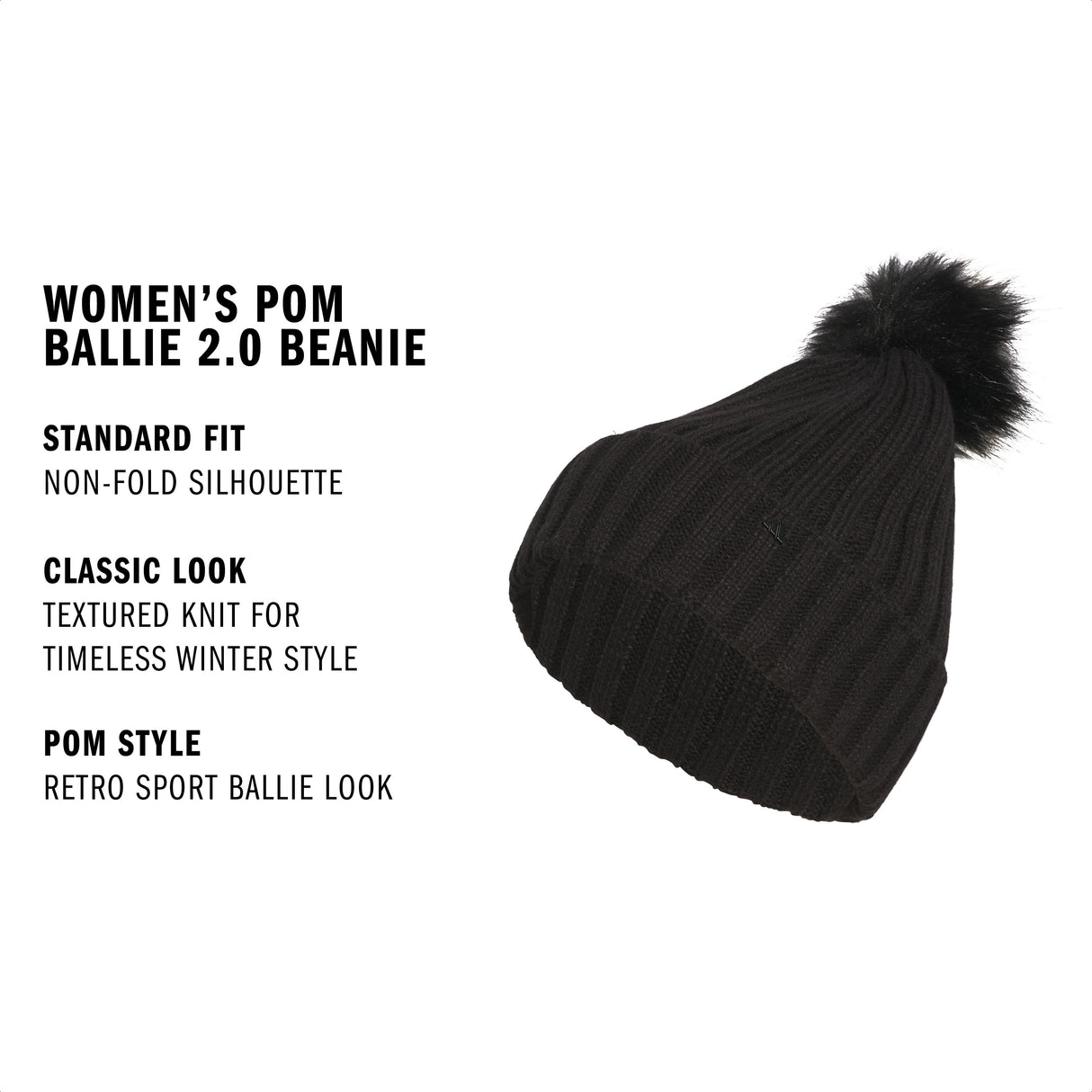 adidas Women's Pom Ballie 2.0 Beanie-2
