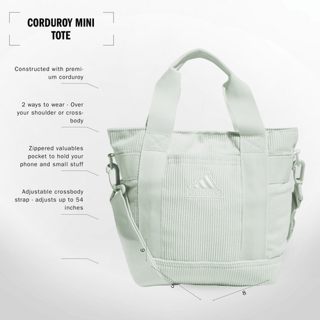 adidas Corduroy Mini Tote-2
