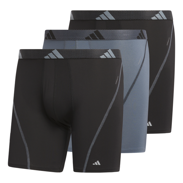 adidas Men's Performance Mesh Big & Tall 3-Pack Boxer Brief-1