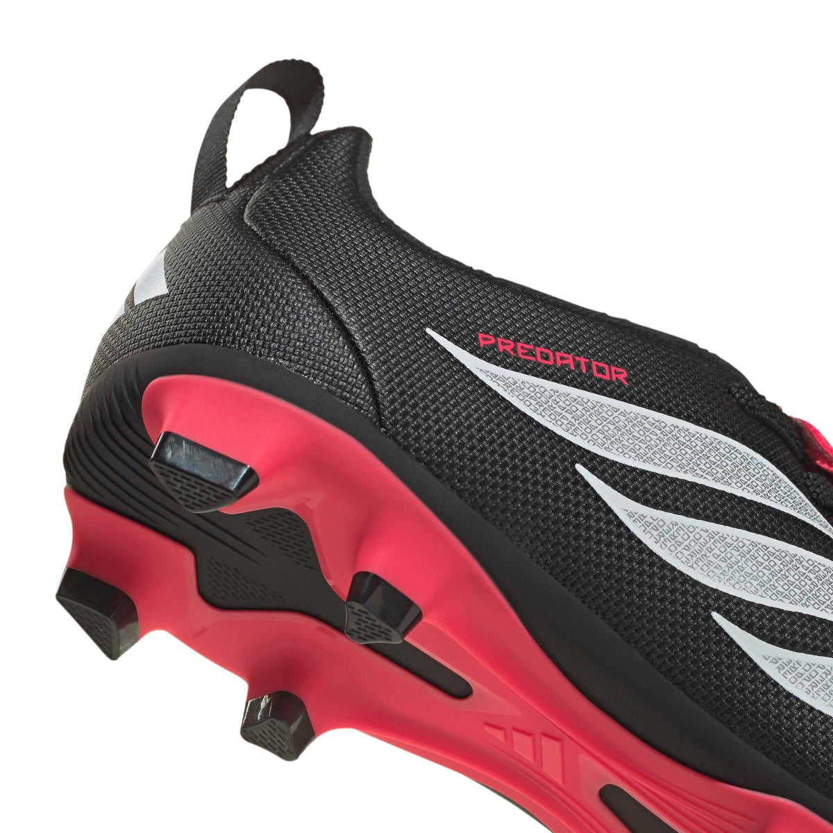 adidas Youth Predator Club Fold-Over Tongue Elastic Laces Firm/Multi Ground Soccer Cleats-7