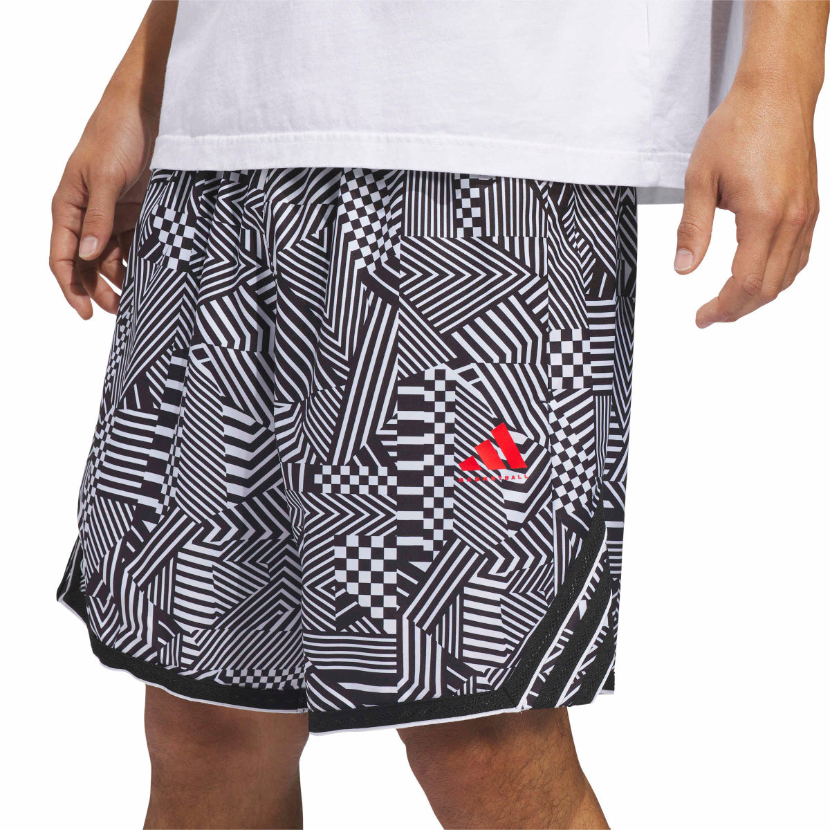 adidas Men's Crazy Lite Wrap AOP Basketball Shorts-4