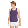 adidas Men's Adizero Running Singlet-1