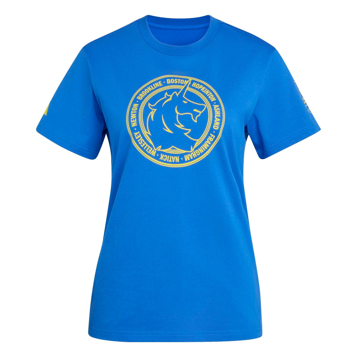 adidas Women's Boston Marathon 2026 Logo Graphic T-Shirt-1