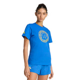 adidas Women's Boston Marathon 2026 Logo Graphic T-Shirt-1