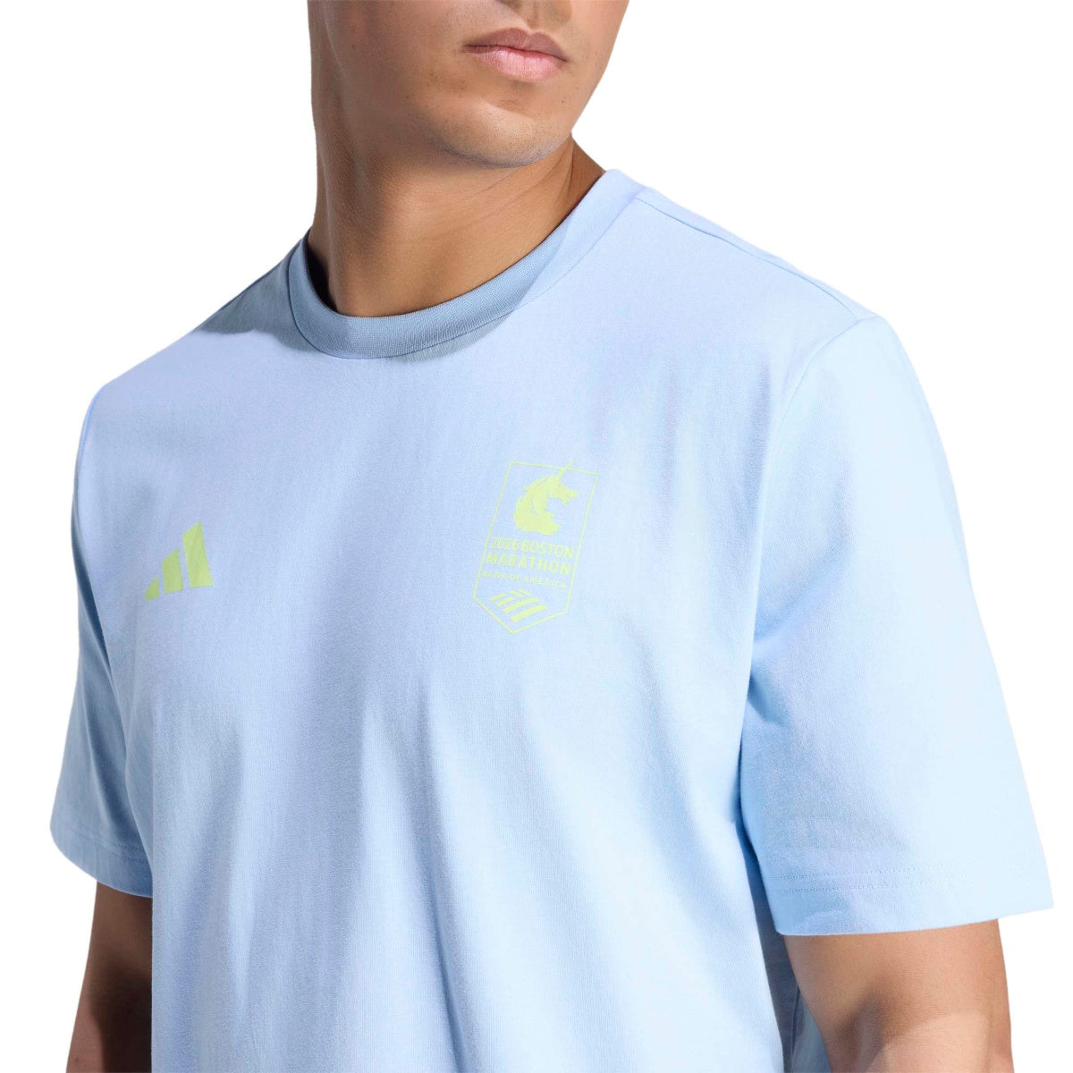 adidas Men's Boston Marathon 2026 Retro Short Sleeve T-Shirt-4