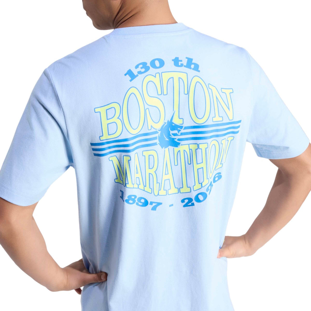 adidas Men's Boston Marathon 2026 Retro Short Sleeve T-Shirt-5