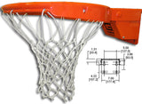 Gared Collegiate International Breakaway Rim with Tube Tie Net attachment-2