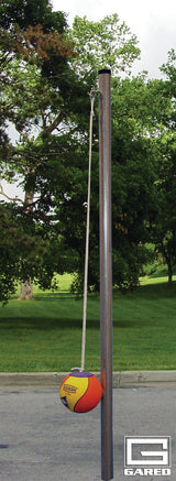 Gared Sleeve-Type Tetherball System