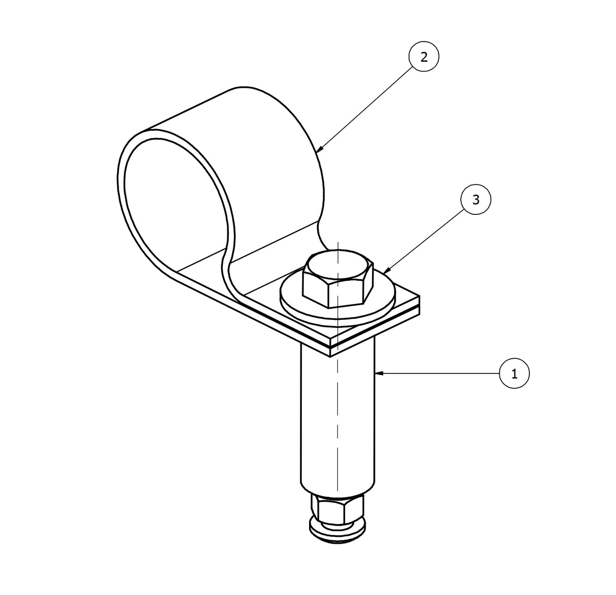 Gared Soccer Goal Backstay Folding Bracket