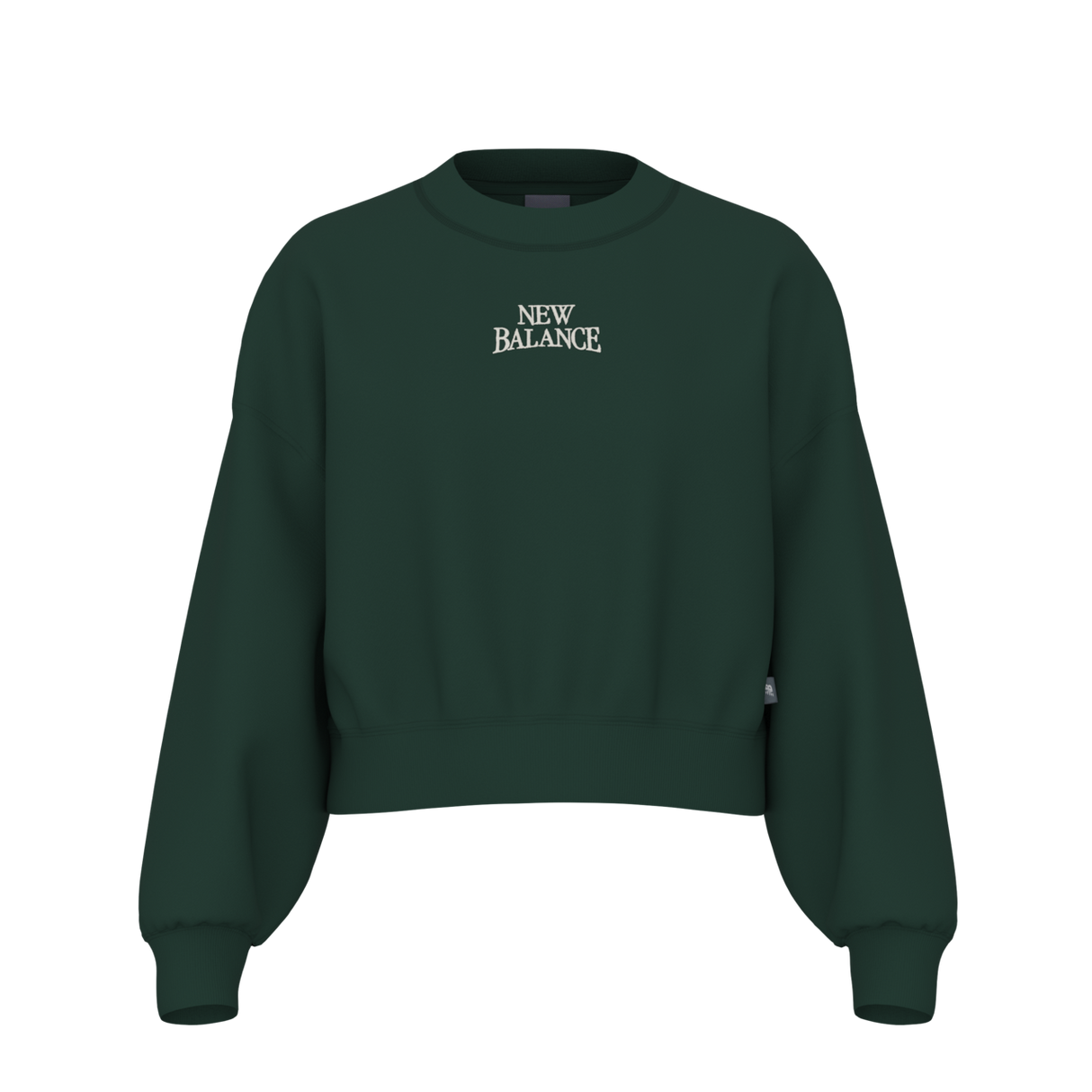 New Balance Women's Sport Linear Graphic Fleece Crew