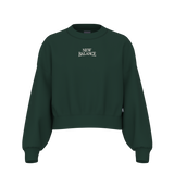 New Balance Women's Sport Linear Graphic Fleece Crew