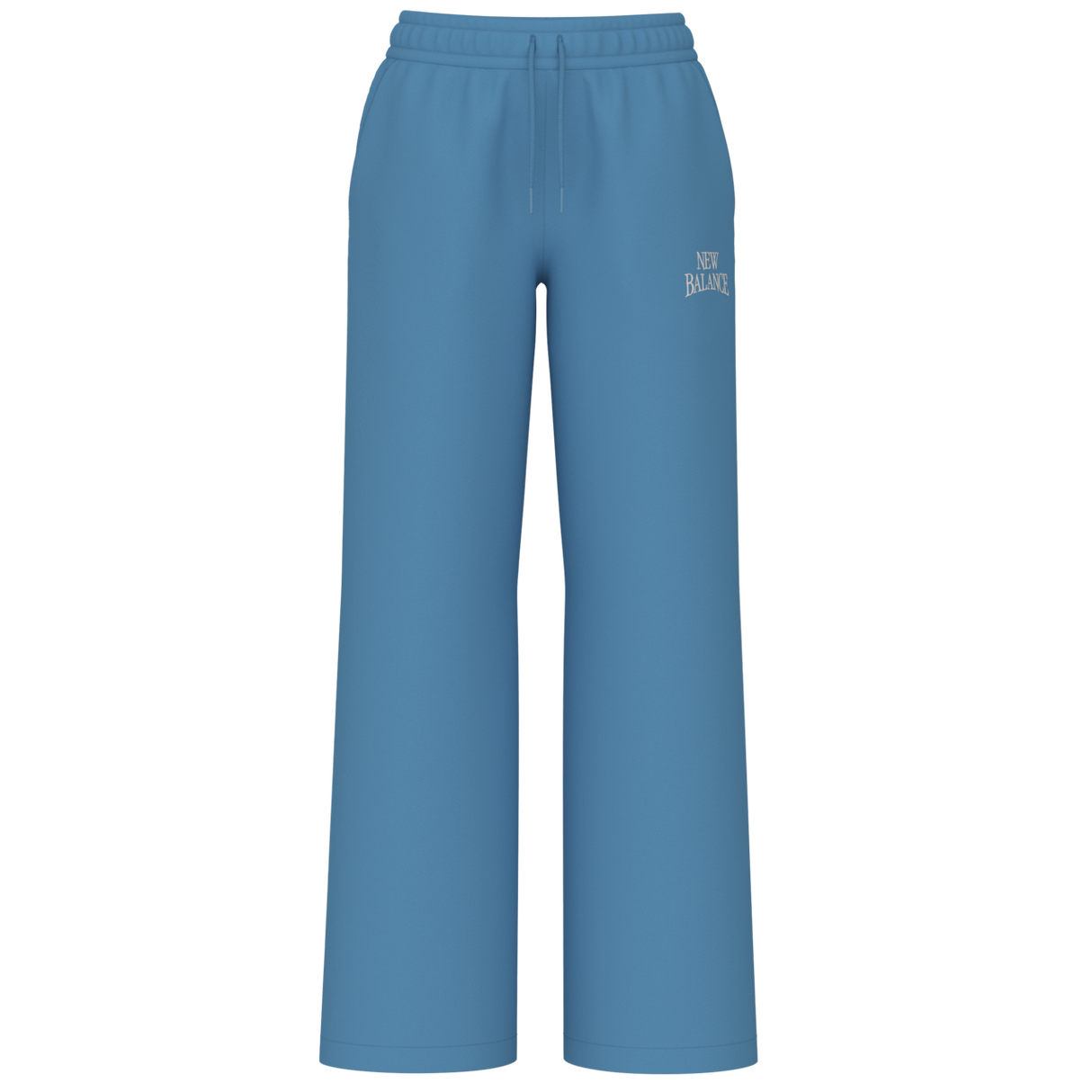 New Balance Women's Sport Linear Graphic Fleece Wide Leg Pants