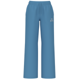New Balance Women's Sport Linear Graphic Fleece Wide Leg Pants