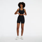 New Balance Women's Sleek Medium Support Pocket Zip Front Bra-1