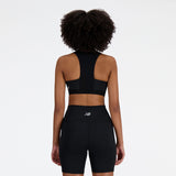 New Balance Women's Sleek Medium Support Pocket Zip Front Bra-5