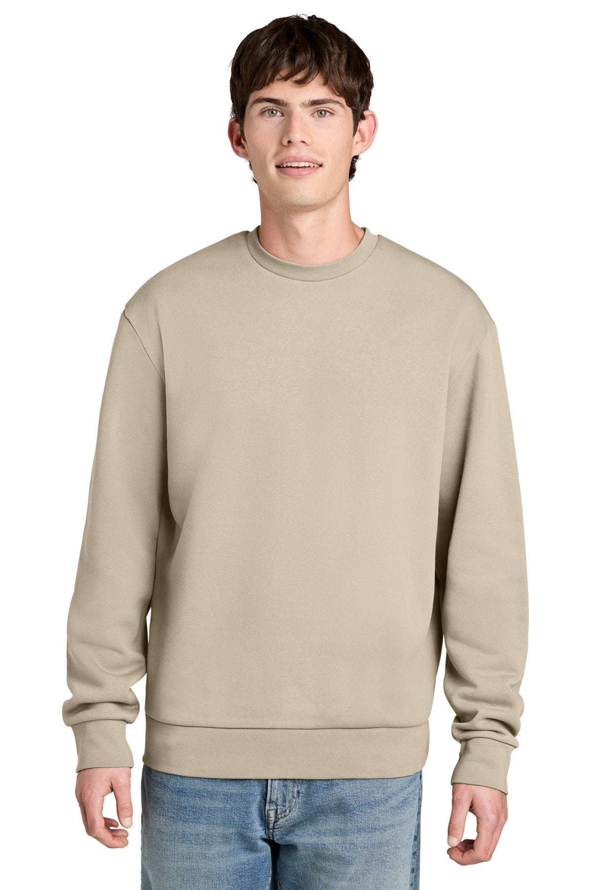 District Men's   MelloFleece Crew DT6704