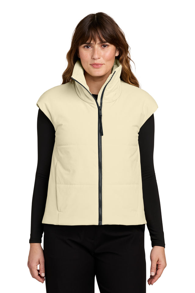 MiiR Women'sMiiR   Sashiko Stretch Puffy Vest MRAW442