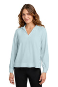 Mercer+Mettle Women's   Long Sleeve Buttery Soft Popover Blouse MM2019