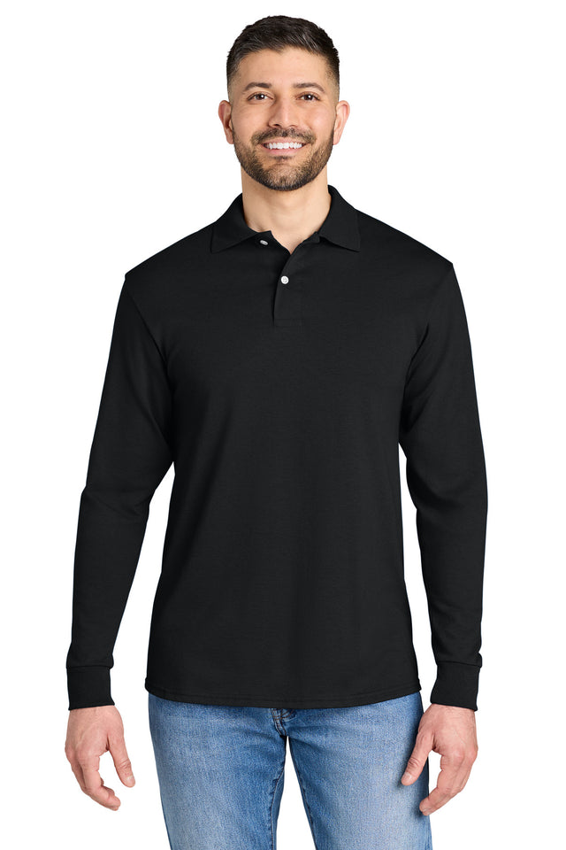 Jerzees Men's   Dri-Power   Long Sleeve Sport Shirt 437LS