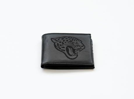 Rico Industries NFL  Jacksonville Jaguars  Laser Engraved Billfold Wallet-2