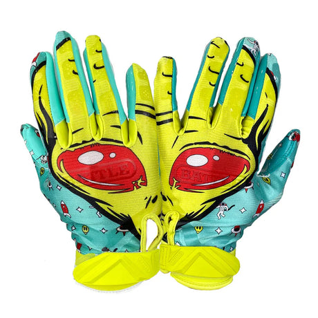 Battle Adult Alien Football Gloves-1